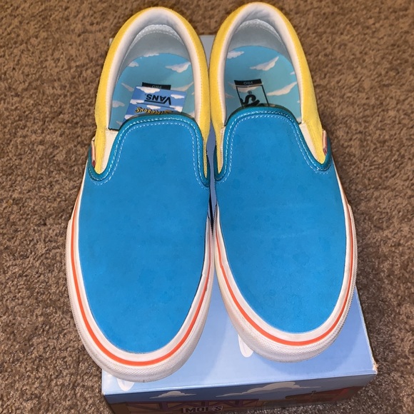 Vans Slip-Ons "The Simpsons" (Barely Used) 8.5 Mens - Picture 3 of 5